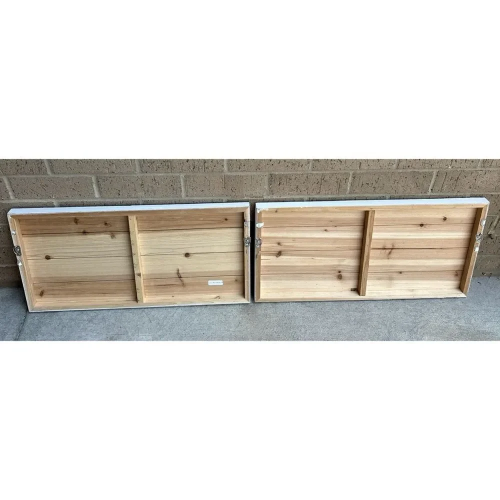 Pottery Barn Small Planked Airplane Panels